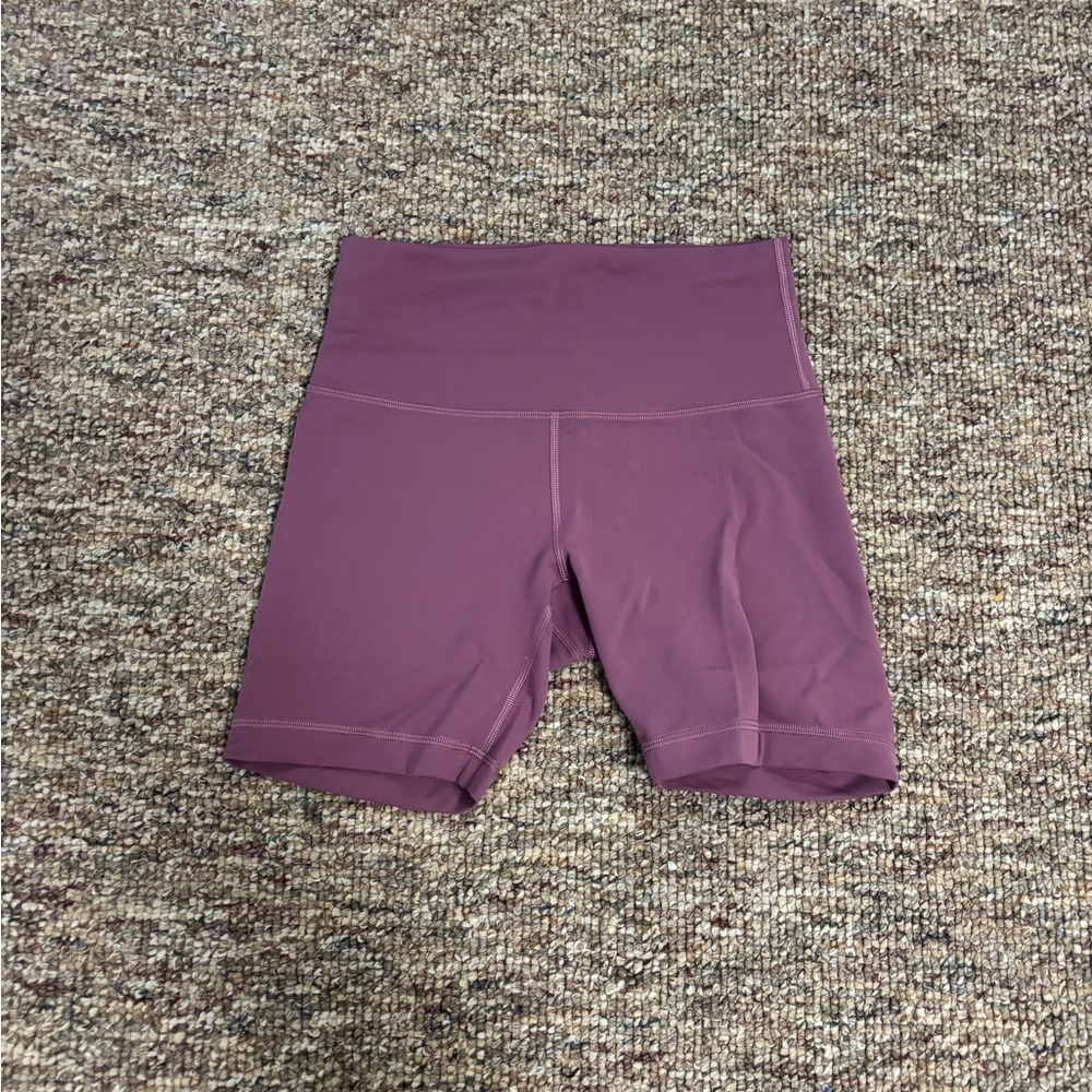 Lululemon Wunder Train Biker Shorts 6”